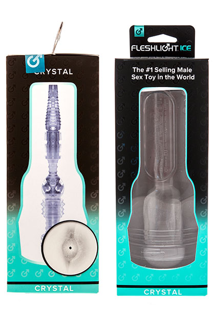 Masturbador Ice Butt Cristal Fleshlight FL9020