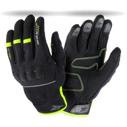 Seventy Degrees Luvas Sd-c54 Summer Urban S Black / Fluor Yellow