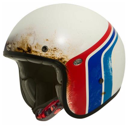 Premier Helmets Capacete Jet Le Petit Classic Evo Btr 8 Bm XS Red / Blue / Black / White
