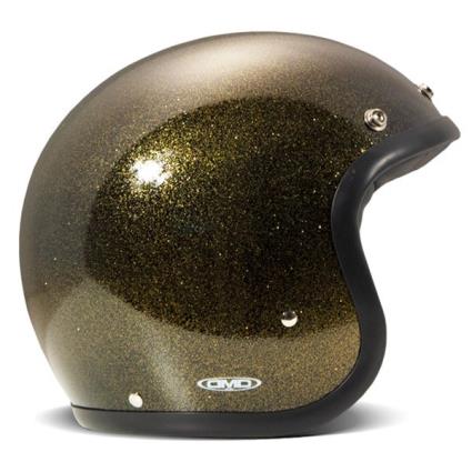 Dmd Capacete Jet Vintage XS Glitter Bronze