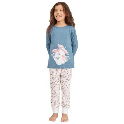 Name It Night Set Unicorn 9-10 Years Real Teal