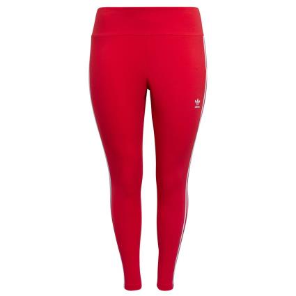 Adidas Originals Leggings 3 Stripes Big 2X Vivid Red