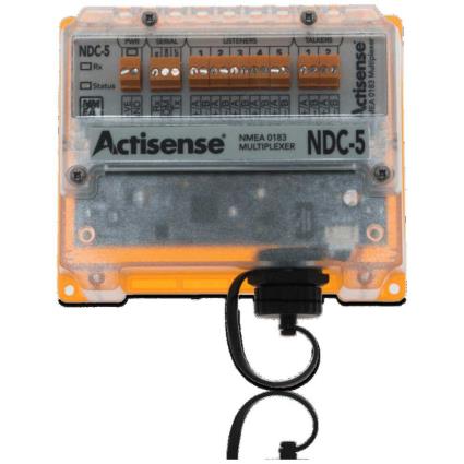 Actisense Ndc-5 Nmea 0183 Multiplexer One Size Grey / Orange