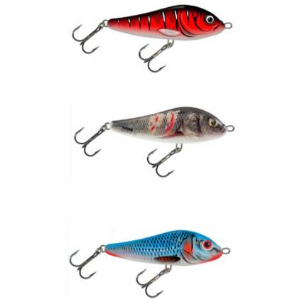 Salmo Lipless Crankbait Rattlin´ Slider S 80 Milímetros One Size Bleeding Blue Shad