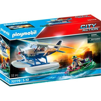 Playmobil 70779 Polícia Hidroavião: perseguição de contrabandista