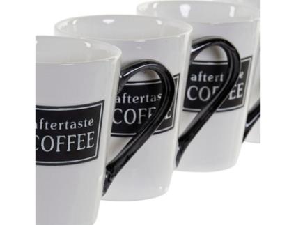 Conjunto de Chávenas Dekodonia Aftertaste Coffee Grés (300 ml) (4 pcs)