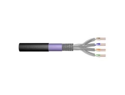 DIGITUS BOBINE CABO REDE EXTERIOR S-FTP CAT7 (1200MHz) 1000MTPROMO CABO