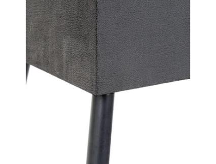 Repousa pés Dekodonia (2 pcs) Veludo Madeira MDF Loft