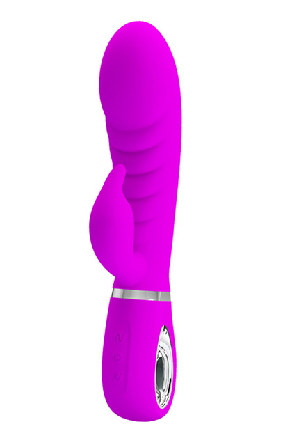 Vibrador Dupla Estimulação Pretty Love Prescott Lilás (12 cm)