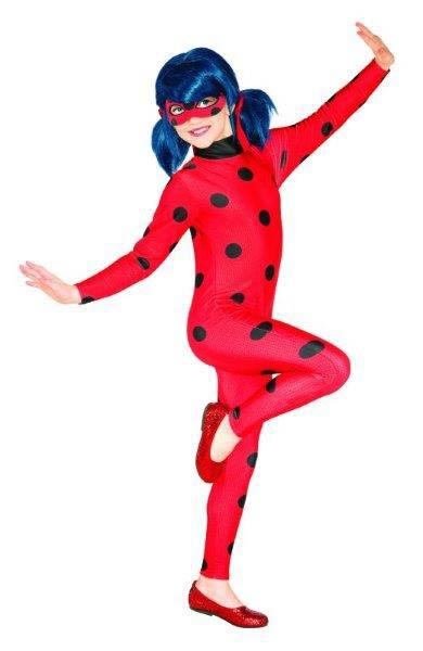 Fato De Carnaval Ladybug - 7/8 Anos