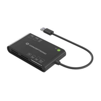 Conceptronic BIAN01B Leitor de Smart Card Interior USB 3.2 GEN 1 (3.1 GEN 1) Preto