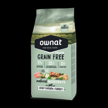 Cão GF Prime Adult Chicken & Turkey 3 KG