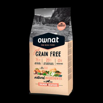 Cão Just Grain Free Adult Salmon 3 KG