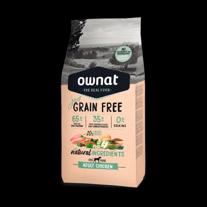 Cão Just Grain Free Adult Chicken 14 KG