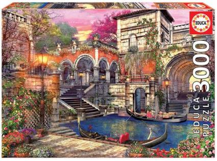 Puzzle Romance Em Veneza 3000 Peças