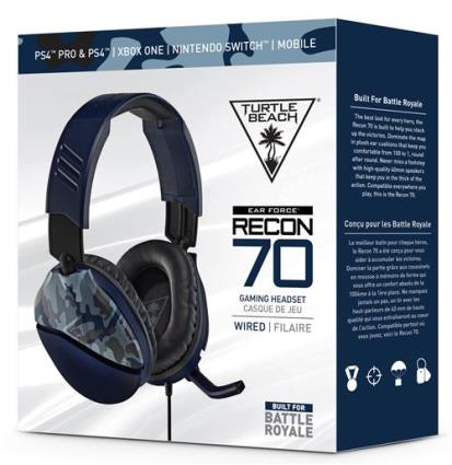 Headset  Recon 70 - Blue Camo