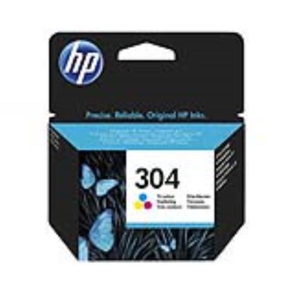 TINTEIRO ORIGINAL HP 304 CORES N9K05AE