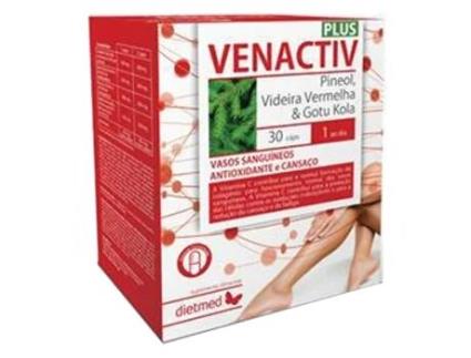 Venactiv Plus com Red Vine 30 cápsulas