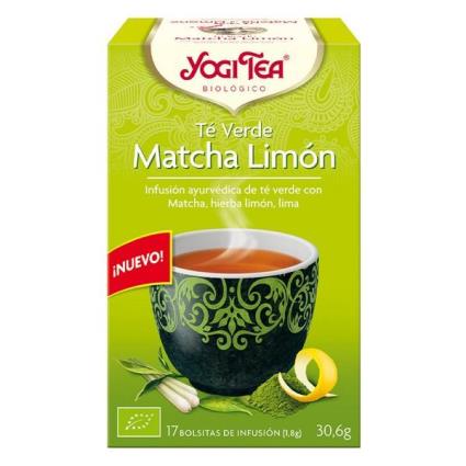 TÉ VERDE MATCHA LIMÓN infusión 17 x 1,8 gr