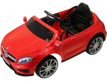 HOMCOM Carro Eléctrico Mercedes Benz GLA para Crianças acima de 3 Anos com Controlo Remoto MP3 USB Luzes y Sons Carga 30kg 100x58x46cm
