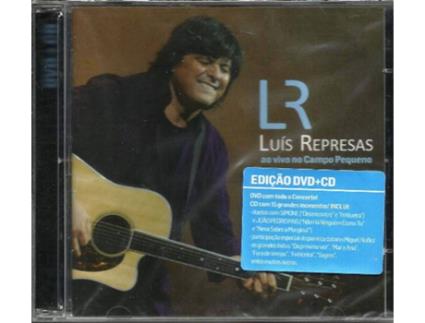 CD+DVD Luís Represas - Ao Vivo no Campo Pequeno (2CDs)