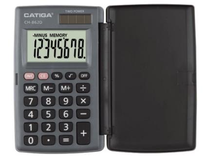 Calculadora Básica  CH-862D Preto  (8 dígitos)