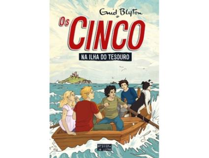 Livro Os Cinco Na Ilha do Tesouro de Enid Blyton (Português - 2011)
