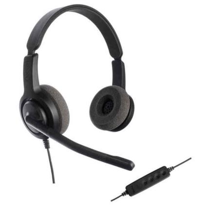 AURICULARES UNIFICADOS  AXH-V28UCD UC28 DUO NC USB COMP TEL SOFT CANC RUI