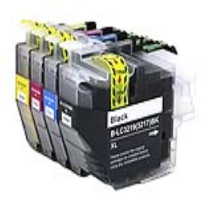 Cartucho Compatível Brother LC3219XL Ciano