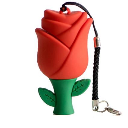 Pen Drive 16GB  Flor Rosa