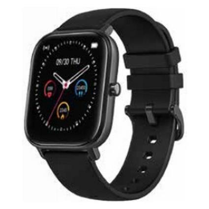 SMARTWATCH C/ VIDRO CURVO - PRETO