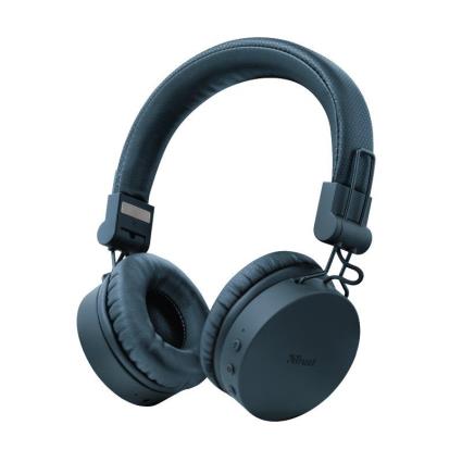 AUSCULTADORES TONES WIRELESS BLUETOOTH C/MICRO AZUL 23908