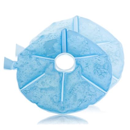 2 almofadas de gel nuby calor frio