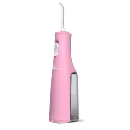 Rosa de sem fio do jato de água dental Waterpik Express