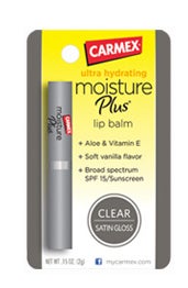 Moisture Plus Lábio hidratante ultra-transparente e transparente SPF15 2 gramas de acabamento em acetato