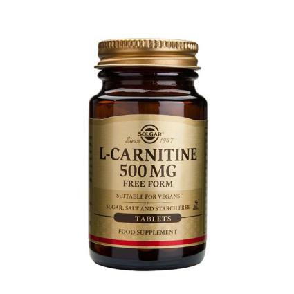 L-carnitina 500 mg 60 comprimidos