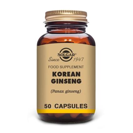 Ginseng Coreano  50 cápsulas vegetais