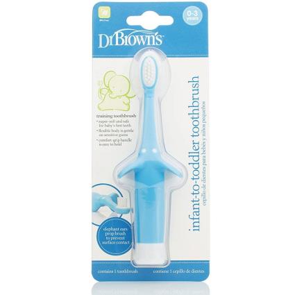 DR BROWNS ESCOVA DE DENTES INFANTIL AZUL