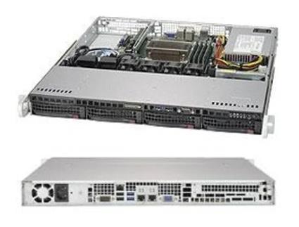 Supermicro Superchassis 813mftqc-350cb2 Rack Pret.