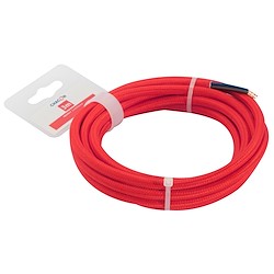 Cabo têxtil H03VVF 2 x 0.75mm² 3M VERMELHO