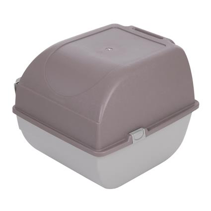 Omega Paw - Roll N'Clean Litter Box - Castanha - Grande