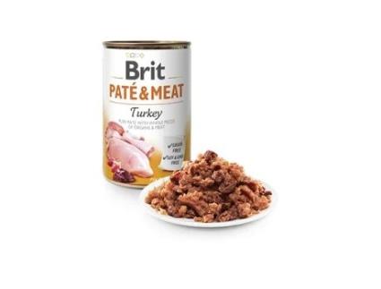 Brit Care Dog Paté & Meat Turkey - Wet (Lata) - 6 x 400 g