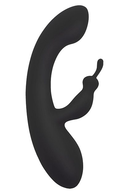 Vibrador Coelho S Pleasures Preto (18,7 x 3,5 cm)