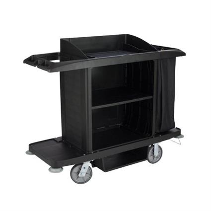 Carro Servico Hotel 152,4x56x127cm  Preto