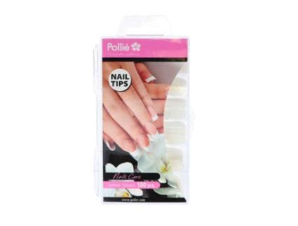 Autocolantes para unhas Eurostil Curvado Transparente (100 uds)