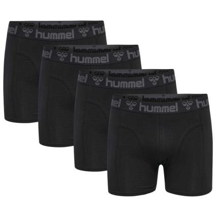 Hummel Boxer Marston 4 Unidades 3XL Black / Black