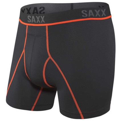 Saxx Underwear Kinetic Hd S Black / Vermillion