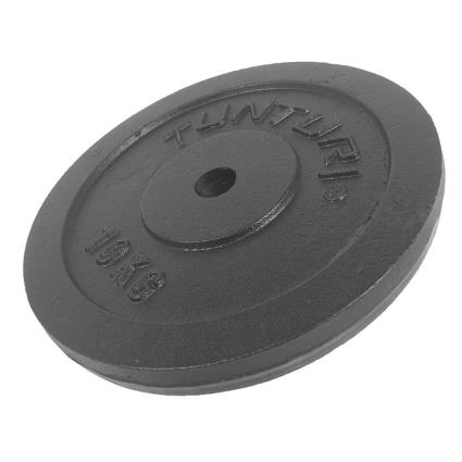 Tunturi Disco De Peso 10kg 10kg Black