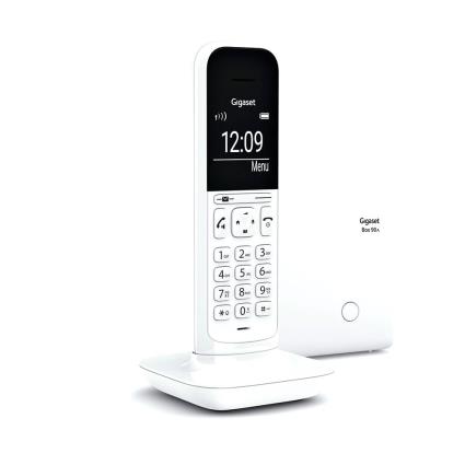 Gigaset Telefone Fixo Sem Fio Cl390 A One Size Lucent White
