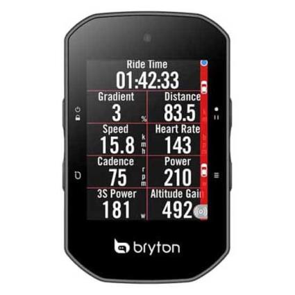 Bryton Computador Bicicletas Rider S500 T One Size Black